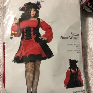 Plus size Wench dress costume
